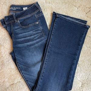 American Eagle Kick Boot Dark Denim
